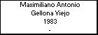 Maximiliano Antonio Gellona Viejo