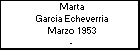 Marta Garcia Echeverria