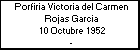 Porfiria Victoria del Carmen Rojas Garcia