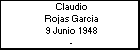 Claudio Rojas Garcia