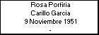 Rosa Porfiria Carillo Garcia