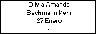 Olivia Amanda Bachmann Kehr