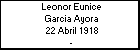 Leonor Eunice Garcia Ayora