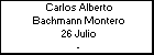 Carlos Alberto Bachmann Montero