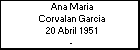 Ana Maria Corvalan Garcia