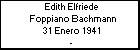 Edith Elfriede Foppiano Bachmann